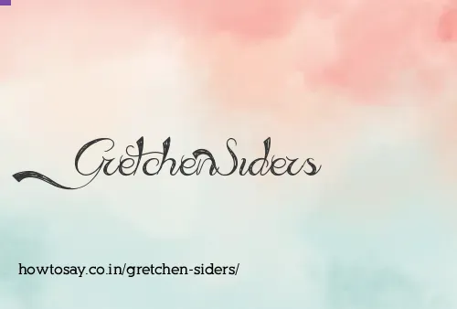Gretchen Siders
