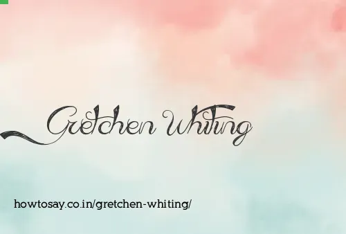 Gretchen Whiting