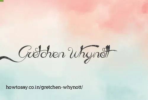 Gretchen Whynott