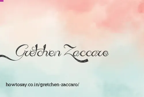 Gretchen Zaccaro