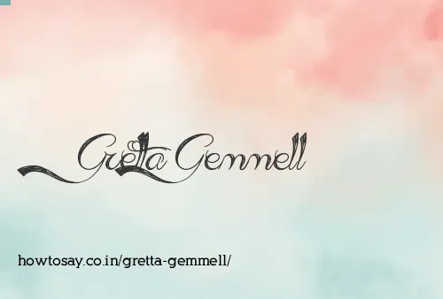 Gretta Gemmell