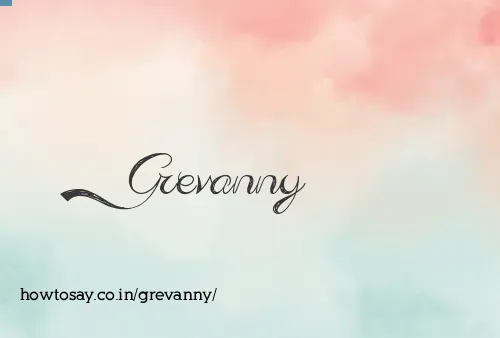 Grevanny