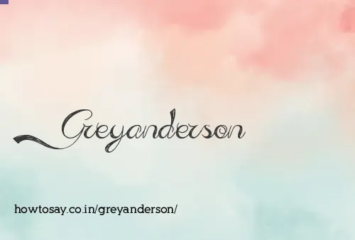 Greyanderson