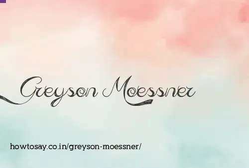 Greyson Moessner