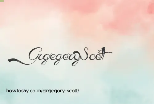 Grgegory Scott