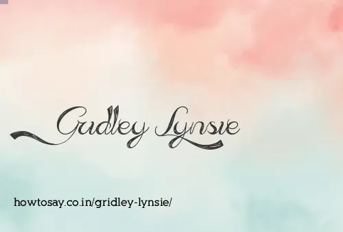 Gridley Lynsie