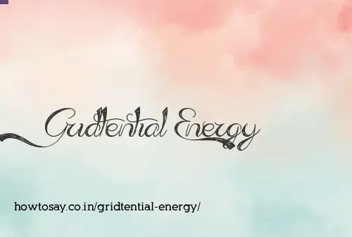 Gridtential Energy