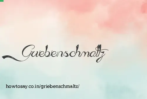 Griebenschmaltz