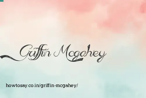 Griffin Mcgahey