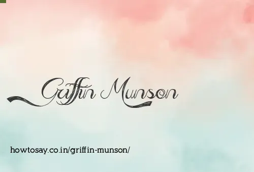 Griffin Munson