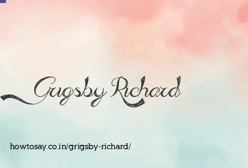 Grigsby Richard