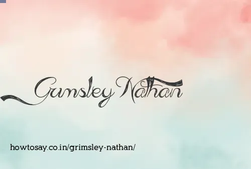 Grimsley Nathan