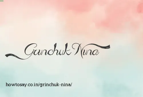Grinchuk Nina