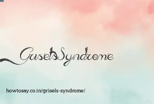 Grisels Syndrome