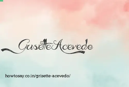 Grisette Acevedo