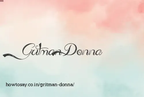 Gritman Donna