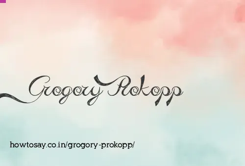 Grogory Prokopp