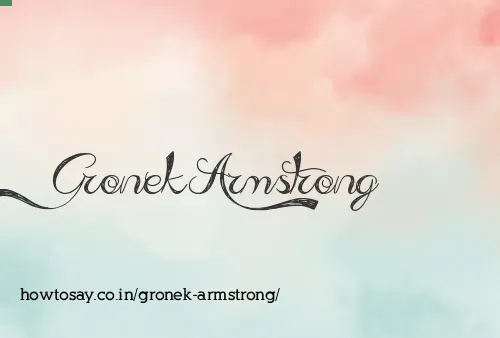 Gronek Armstrong