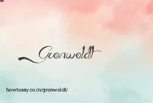 Gronwoldt