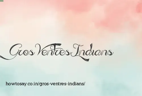 Gros Ventres Indians