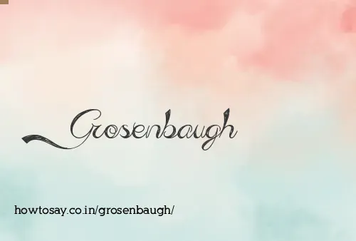 Grosenbaugh