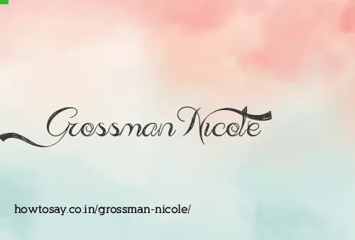 Grossman Nicole