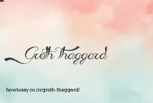 Groth Thaggard