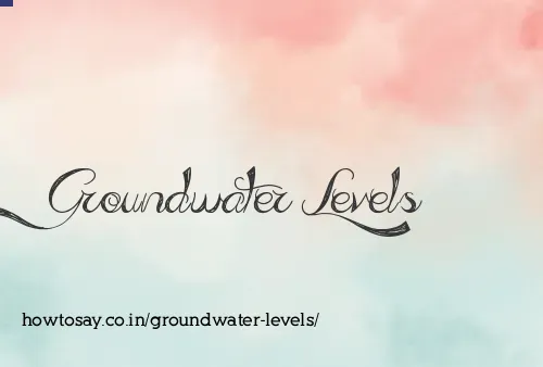 Groundwater Levels
