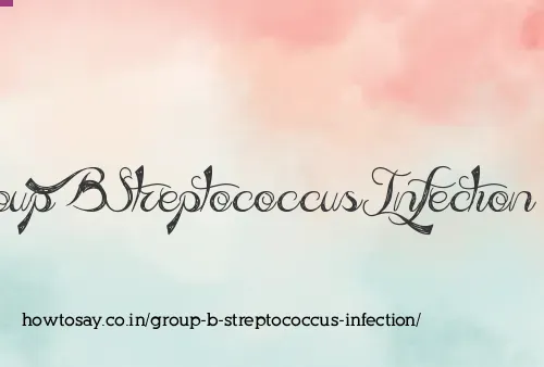 Group B Streptococcus Infection