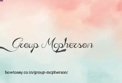 Group Mcpherson