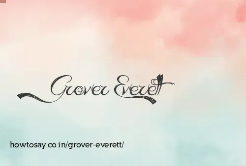 Grover Everett