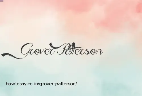 Grover Patterson