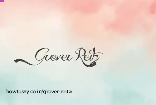 Grover Reitz
