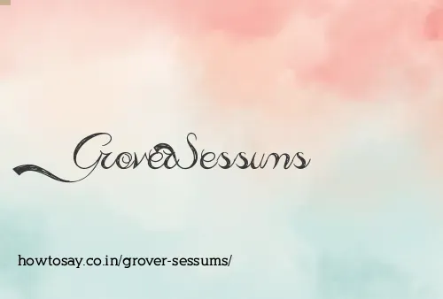 Grover Sessums