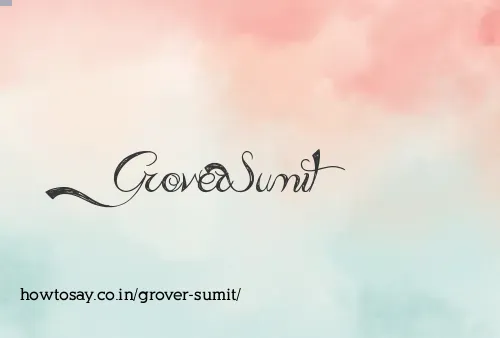 Grover Sumit