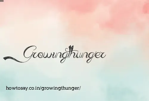 Growingthunger