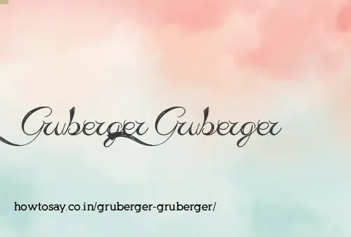 Gruberger Gruberger