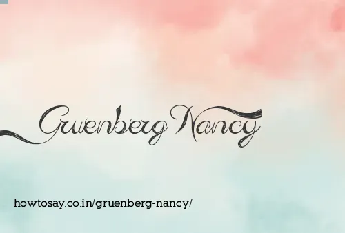 Gruenberg Nancy