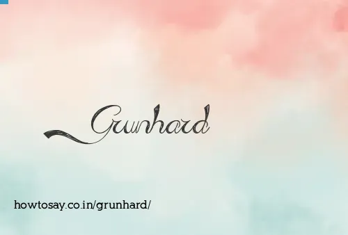 Grunhard