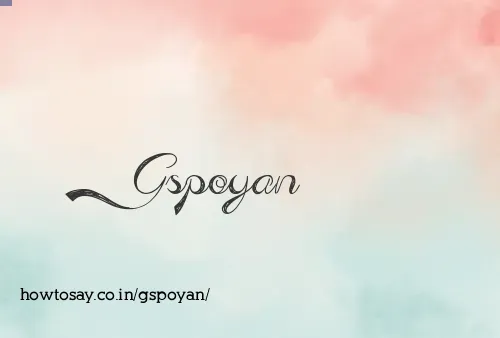Gspoyan