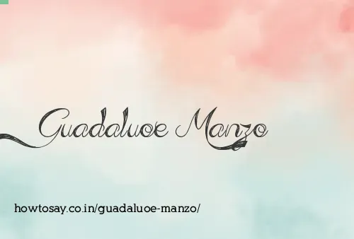 Guadaluoe Manzo