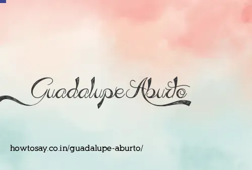 Guadalupe Aburto