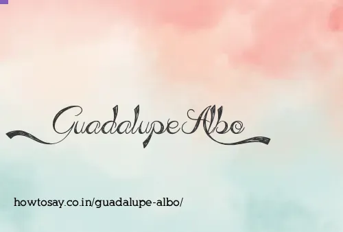 Guadalupe Albo
