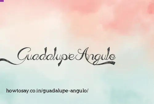 Guadalupe Angulo