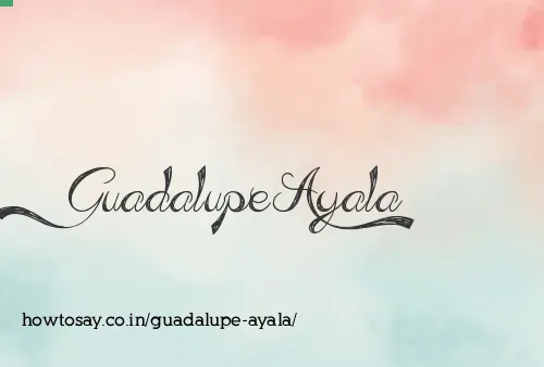 Guadalupe Ayala