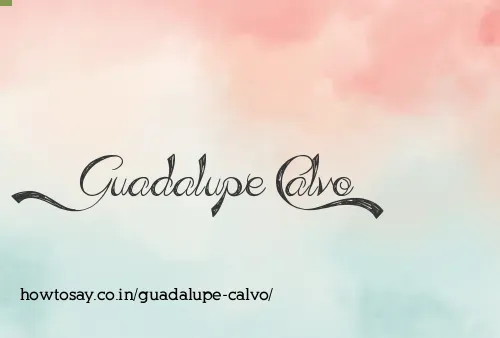 Guadalupe Calvo