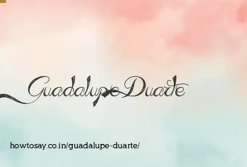 Guadalupe Duarte