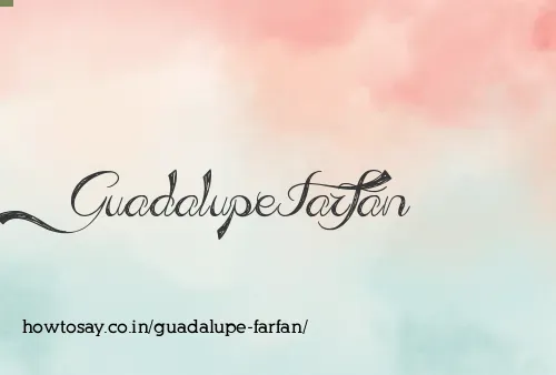 Guadalupe Farfan