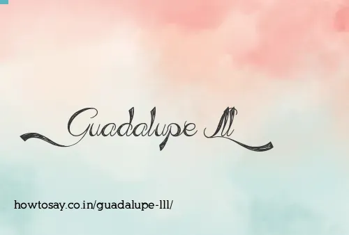Guadalupe Lll
