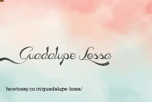 Guadalupe Lossa